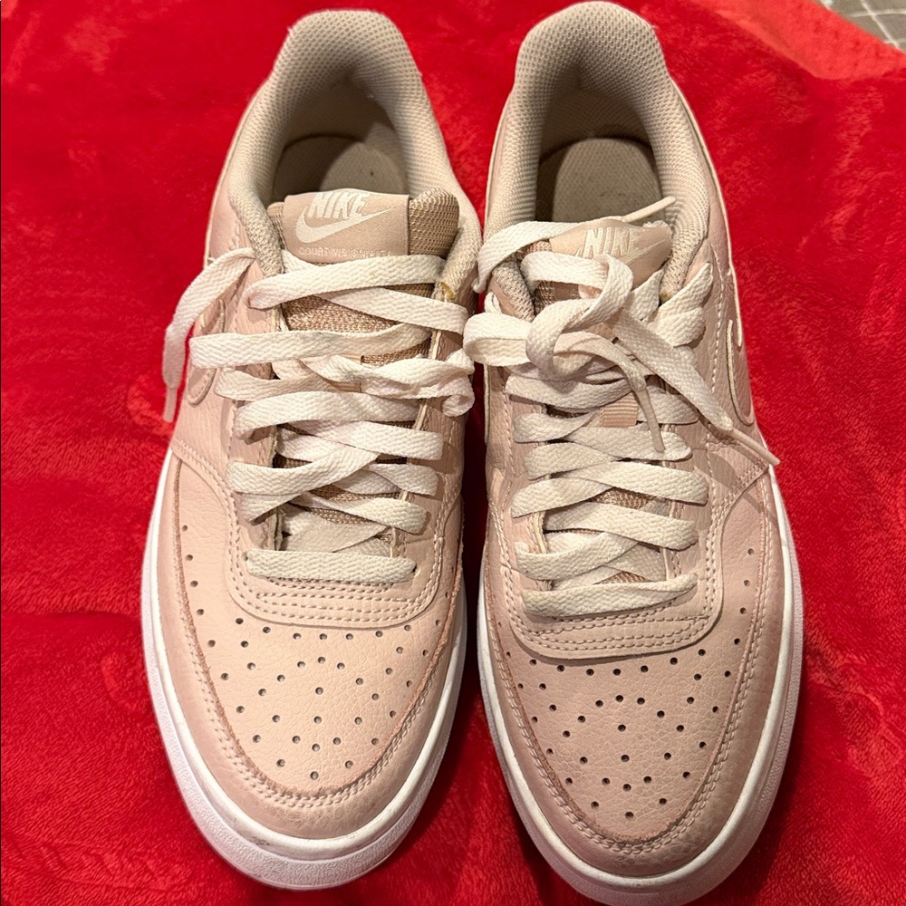 Nike Pink Platform Air Force 1